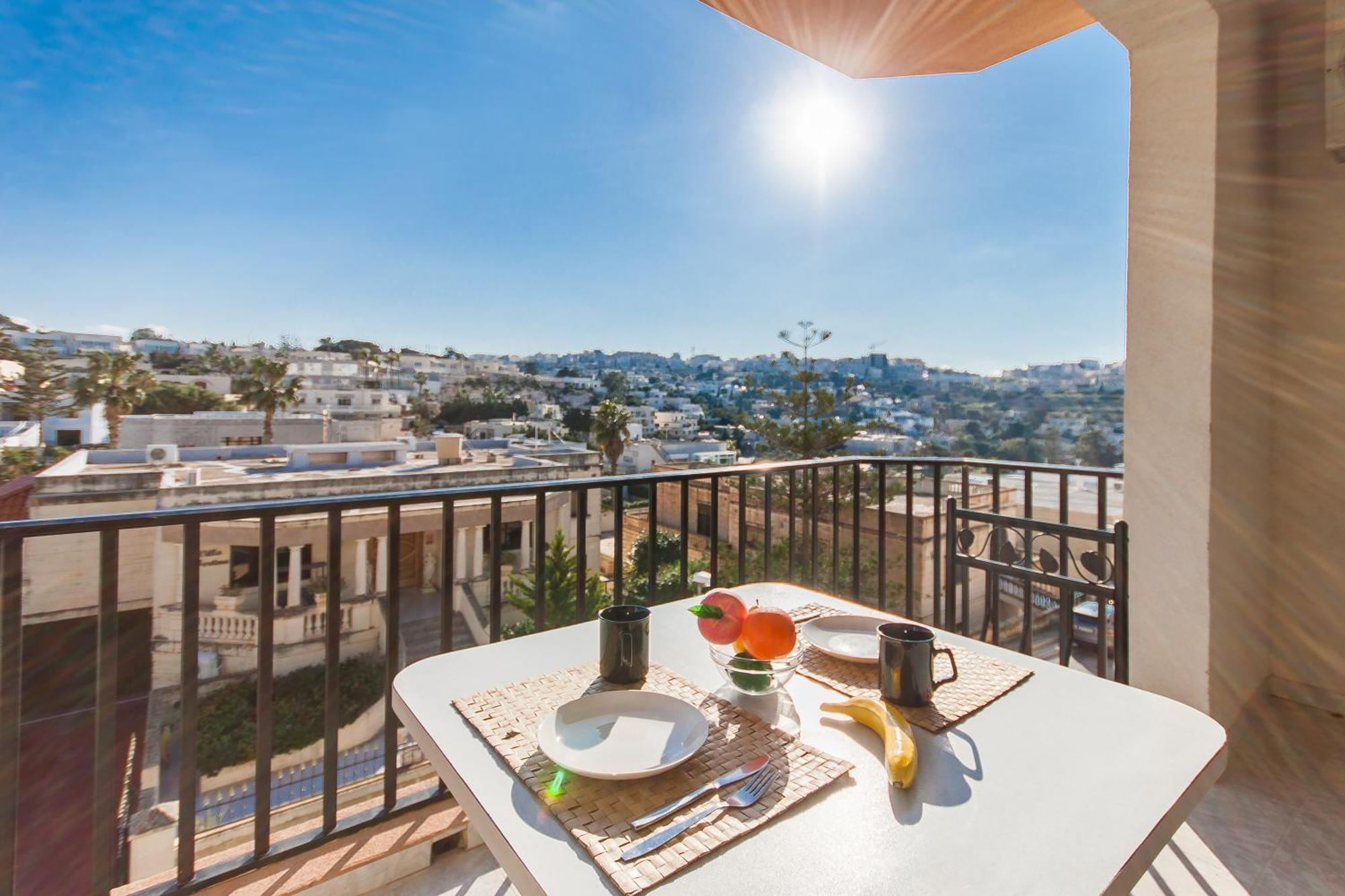 Pool & Sea Merill Apartments Mellieha Exterior foto